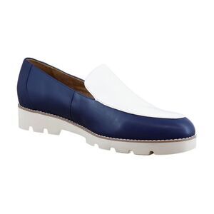 Vionic Kensley Navy/Cream Nappa (Wide)